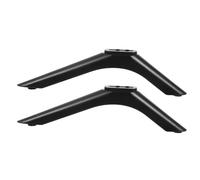 HEMOTON Supporto Tv da Tavolo per Schermi Piedini Pedestal con Viti Base Robusta e Salvaspazio per Sostituzione Stand Tv Schermo Piatto