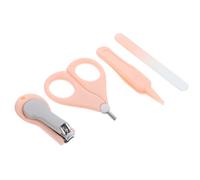HEMOTON Tagliaunghie Per Ragazzo Ragazza Ragazza Forbici Corte Kit Per Manicure Portatile Per Ragazzo Strumenti Per Cura Unghie Delicate Lucidatura Sicura Regalo Shower