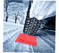 HEMOTON Tappetini di Trazione Pieghevoli in Plastica per Auto Antiscivolo per Neve e Sabbia con Design Tre Stadi per Aderenza Accessori Off-road per Emergenze su Veicoli e Camion