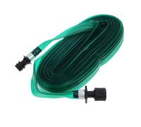 HEMOTON Tubo Flessibile da Giardino in PVC Tubo per Irrigazione Fori su un Lato Guarnizione Interna Adatto per Orti e Cortili per Irrigazione Agricola