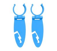 Hemousy 2Pcs Paddle Board Clips, Fixing Clips Paddle Holder for Paddleboard, Easy to Install - Resistant Paddleboard Fasten Clip