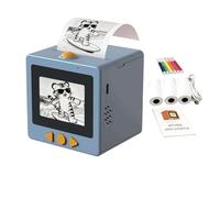 Hemousy AI Voice Sticker Printer, Mini Printer Sticker Maker Machine with