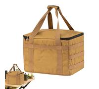 Hemousy Borsa da Campeggio - Contenitori per Ripiego da Campeggio | 20L Contenitore Cubico Robusto Ergonomico Organizzatore per Kayak, Università, Trekking, Traslochi, Barca,