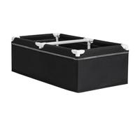 Hemousy Di Coltura In Tessuto,Contenitore per Orto 100x50x30 cm da Esterno - Aiuola Rialzata con Cornice | Per Patate Pomodori Fragole Fiori Zucchine Cetrioli Peperoni