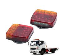 Hemousy Fari Posteriori per Rimorchio - Faro Posteriore Senza Fili Luminoso,Lampada Per Modifica Efficace Accessori Guida Notturna Viaggio Sicuro