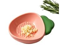 Hemousy Grattugia Aglio - Grattugia Multiuso a Forma di Carota per Tritare e Affettare,Piastra per Macinare Aglio,per Limone, Verdura, Agrumi, Frutta, Formaggio e
