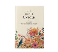 Hemousy Let It Unfold Journal, 15-Week Guided Journal for Emotional Healing and Mindful Growth, Workbook Mindfulness Notebook for Women Men