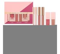Hemousy Set Lucidalabbra,Tinta Labbra Matte a Lunga Durata per Trucco | Kit Trucco Labbra 6 Pezzi per Signorine Ragazze Quotidiano Festa Pendolarismo Viaggio Appuntamento