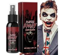 Hemousy Spray di sangue finto, Sangue finto - Sangue liquido di Halloween,Schizzi di sangue lavabili Realistico spruzzo di sangue finto Vernice per il viso Sangue liquido per la sposa spaventosa