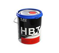 Hempel HBT Fast-Dry Alchyd 4314 | Vernice metallica gialla per acciaio e ferro | Vernice metallica RAL 1021 vernice antiruggine per interni ed esterni | primer 2 in 1 e vernice protettiva in metallo