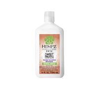 Hempz Petz Dog shampoo dolce ananas e miele melone shampoo sensibile a base di erbe complesso di farina d'avena 17 once.