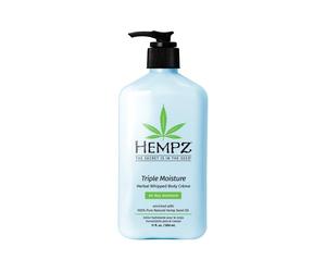 HEMPZ - Triple Moisture Herbal Whipped Body Crème Crema corpo 500 ml unisex