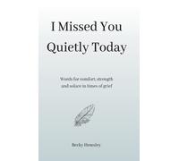 Hemsley I Missed You Quietly Today (Copertina rigida)