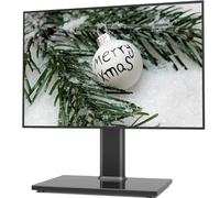 Hemuduplus Supporto TV da Tavolo, Staffa TV da 27 a 60 Pollici, 9 Livelli Regolabili in Altezza, Piedistallo TV Regge Fino a 40 kg, Staffa TV Max Vesa 400X400mm