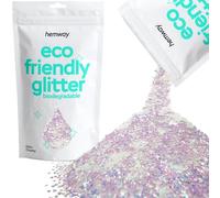 Hemway biodegradabile Eco Body Glitter - Cosmetic Cassetta di sicurezza - 100g Large 1/24 - Madreperla