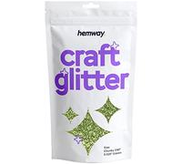 Hemway Craft glitter 100g 3,5 once Chunky 1/40" 0,025" 0.6MM (Olive)