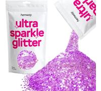 Hemway Extra Grosso Glitter 100 g 3,5 oz Cosmetic Safe 1mm 1/24 0,04 - Lavanda
