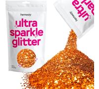 Hemway Extra Grosso Glitter 100 g 3,5 oz Cosmetic Safe 1mm 1/24 0,04 - Rame