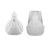 Hen Resin Mold 2,52 x 3,11 pollici | 3D Hen Silicone Candle Stand Molds | Epoxy Resin Moulds - for Making Storage Contenitori Plaster Cement Ornaments Easter Home Farmhouse Holiday Spring Party Decor