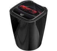 HENAC Auto Posacenere per Ford Kuga C-Max Ecosport Fiesta Escape Mondeo, Portatile con Coperchio autoestinguente inodore Rimovibile Facile Ignifugo Senza Fumo per Auto,Black