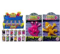 Henbrandt 12 X Adesivo Creature Lancio Giocattoli - Accessori E Gadget Sacchetti Regalo