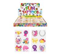 Henbrandt 48 tatuaggi temporanei a forma di pony - Bomboniere / sacchetti regalo