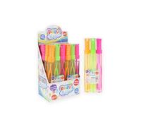 HENBRANDT Confezione da 3 Spade a Bolle 3 Colori Assortiti 55ml Giocattoli per Bambini Divertimento Estivo Bacchette per Bolle per Bambini Giochi all'aperto per Feste in Spiaggia e in Giardi