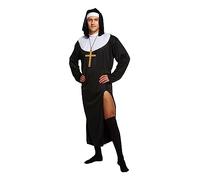 Henbrandt Ltd costume da uomo tunica da suora e copricapo - Uomo 50-52