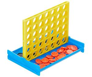 HENBRANDT Mini gioco a quattro in fila - Prezzo per uno. Dimensioni 8 x 6 cm