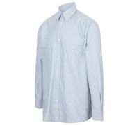 Henbury Camicia classica a maniche lunghe Oxford H510 - Unisex Plain and Formal