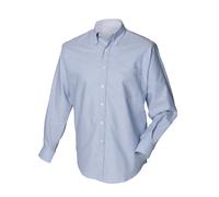 Henbury - Camicia da Lavoro Manica Lunga - Uomo (RW637)