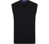 Henbury - Gilet Scollo a V in Maglia - Uomo