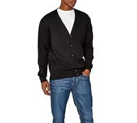 Henbury Mens Lightweight V Cardigan, Nero (Black), X-Small Uomo