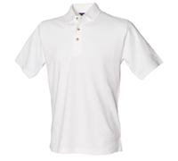 Henbury - Polo Maniche Corte Basica Estiva 100% Cotone - Uomo (RW617)