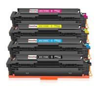 HenceBuy 201X CF400X Cartuccia Toner Compatibili con HP 201X CF400X per HP Color Laserjet Pro MFP M277dw M277n M277c6 M277c6 M274n Laser Jet Pro M252dw M252n M252 Nero Ciano Giallo Magenta (4-Pack)