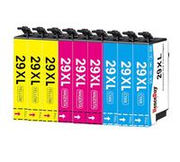 HenceBuy 29XLCartucce d'inchiostro Compatibili con Epson 29 XL Multipack per XP-342 XP-352 XP-452 XP-332 XP-245 XP-442 XP-255 XP-355 XP-455 XP-247 XP-432 XP-435 (3 Ciano 3 Magenta 3 Giallo)