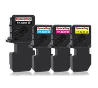HenceBuy Cartuccia di toner TK5240 TK-5240 TK5240K Compatibile per Kyocera ECOSYS M5526cdw M5526cdn ECOSYS P5026cdn P5026cdw TK-5240C TK-5240M TK-5240Y Nero Ciano Magenta Giallo (4-Pack)