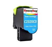 HenceBuy Cartuccia toner ciano compatibile di ricambio per Lexmark C2425 MC2425 MC2425adw C2535dw MC2535 MC2535adwe MC2325 MC2325adw C2325 C2325dw MC2640 MC2640adwe C2320C0 (1 ciano). )
