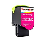 HenceBuy Cartuccia toner magenta compatibile di ricambio per Lexmark C2425 MC2425 MC2425adw C2535dw MC2535 MC2535adwe MC2325 MC2325adw C2325 C2325dw MC2640 MC2640adwe C2320M0 (1 Magenta)