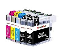 HenceBuy LC223 Cartucce d'inchiostro Compatibile con Brother LC223 LC 223 per Stampante MFC-J480DW MFC-J4420DW MFC-J5320DW MFC-J5620DW MFC-J4620DW DCP-J562DW MFC-J5720DW (5-Pack)