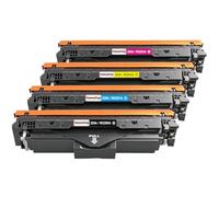 HenceBuy Toner 220A (con Chip) Compatibile con HP 220A 220X Multipack per HP Color LaserJet Pro MFP 4302dw 4302fdw 4302fdn 4202dn 4202dw W2200A W2201A W2202A W2203A Nero Ciano Magenta Giallo