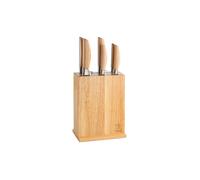 HENCKELS BY ZWILLING Messerblock PAKKA 7tlg. Pakkaholz marrone chiaro