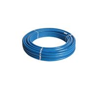 HENCO Tubo Multistrato Isolato Standard PE-Xc/AL/PE-Xc Da 25 Mt. (Vendita a Rotolo) Colore Blu, Misura 32 x 3.0