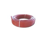 HENCO Tubo Multistrato Isolato Standard PE-Xc/AL/PE-Xc Da 25 Mt. (Vendita a Rotolo) Colore Rosso, Misura 32 x 3.0