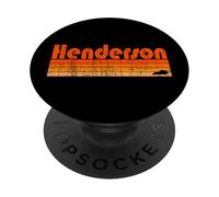Henderson, Kentucky Retro anni '80 PopSockets PopGrip Adesivo