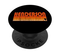 Henderson, stile retrò anni '80 del Nevada PopSockets PopGrip Adesivo