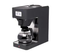 HENDI Macchina da caffè americano, per caffè macinato per filtro, caraffa in vetro da 1,8L, portafiltro e coperchio in PP, caffettiera a filtro, 230V, 2020W, 204x380x(H) 425mm, acciaio inossidabile