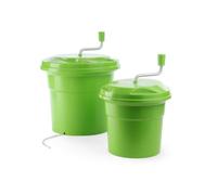 HENDI 222553-Centrifuga per Insalata, capacità, Polyamide & Polypropylene, Verde, 12 L