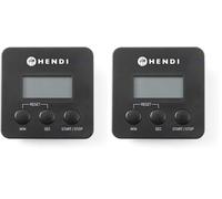 HENDI 271155 Timer Digitale per Cucina (Confezione da 2)