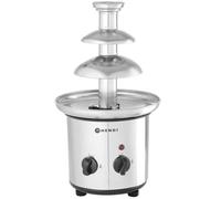 HENDI 274101 Fontana per Cioccolato 3 Livelli Acciaio Inox 170W 1,5 Kg 230V CE